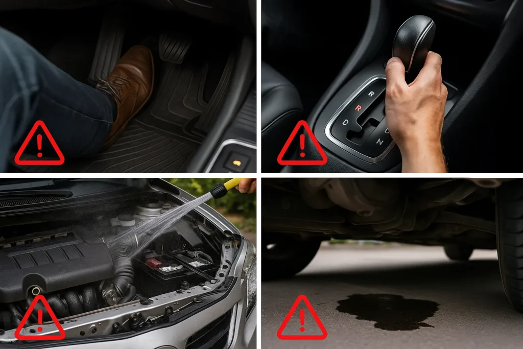 اشتباهات رایج در رانندگی با گیربکس اتوماتیک تعمیرگاه تخصصی خودرو عطائی
